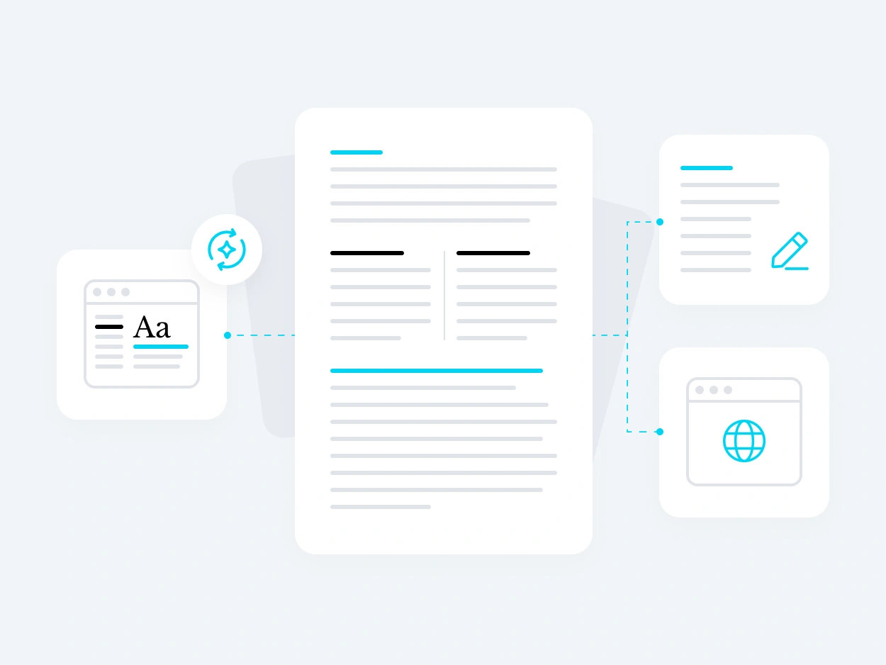 Online dummy text generator interface for creating dummy paragraphs and words in the browser