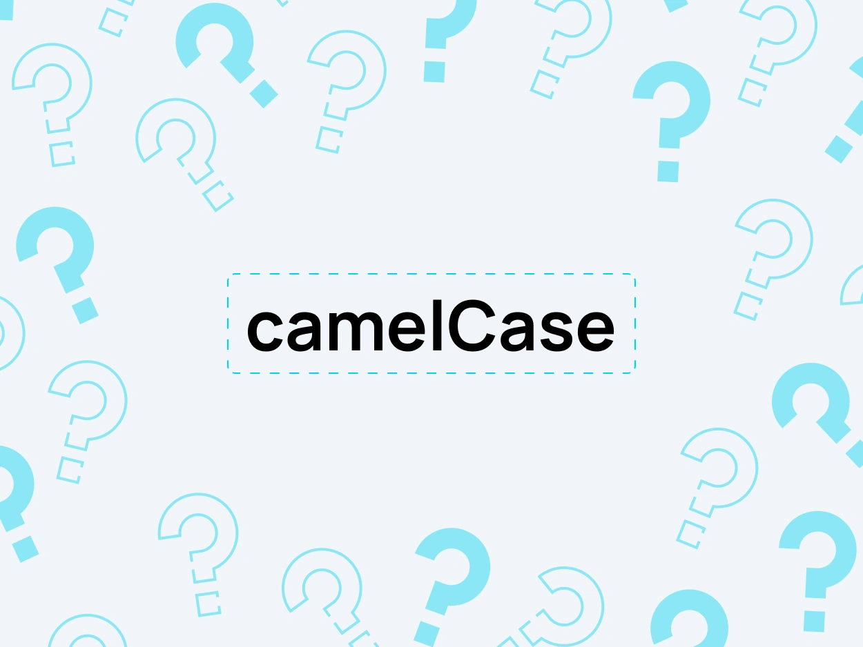 CamelCase converter example showing text changed to camelCase formatting