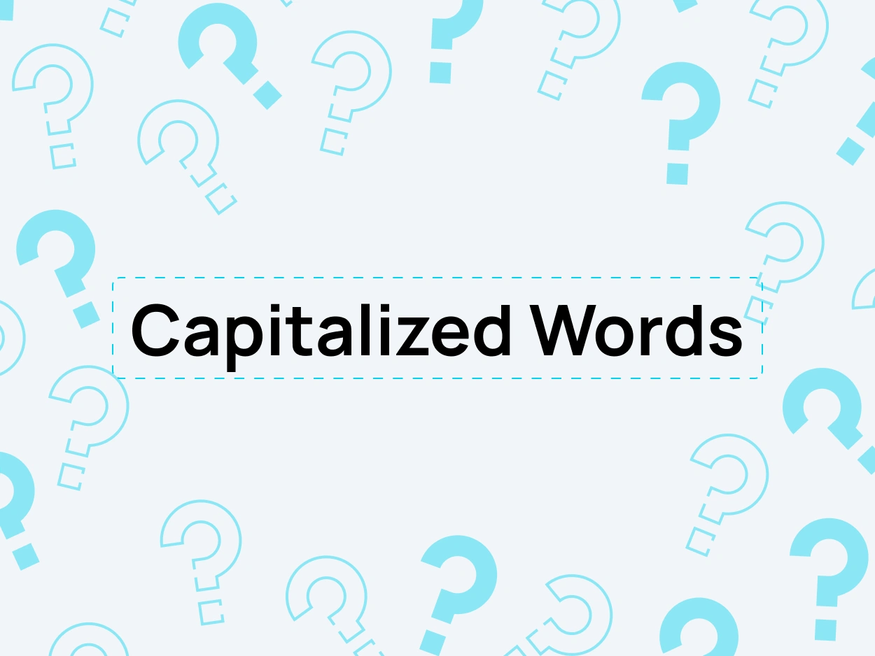 Capitalization converter example showing words changed to proper case