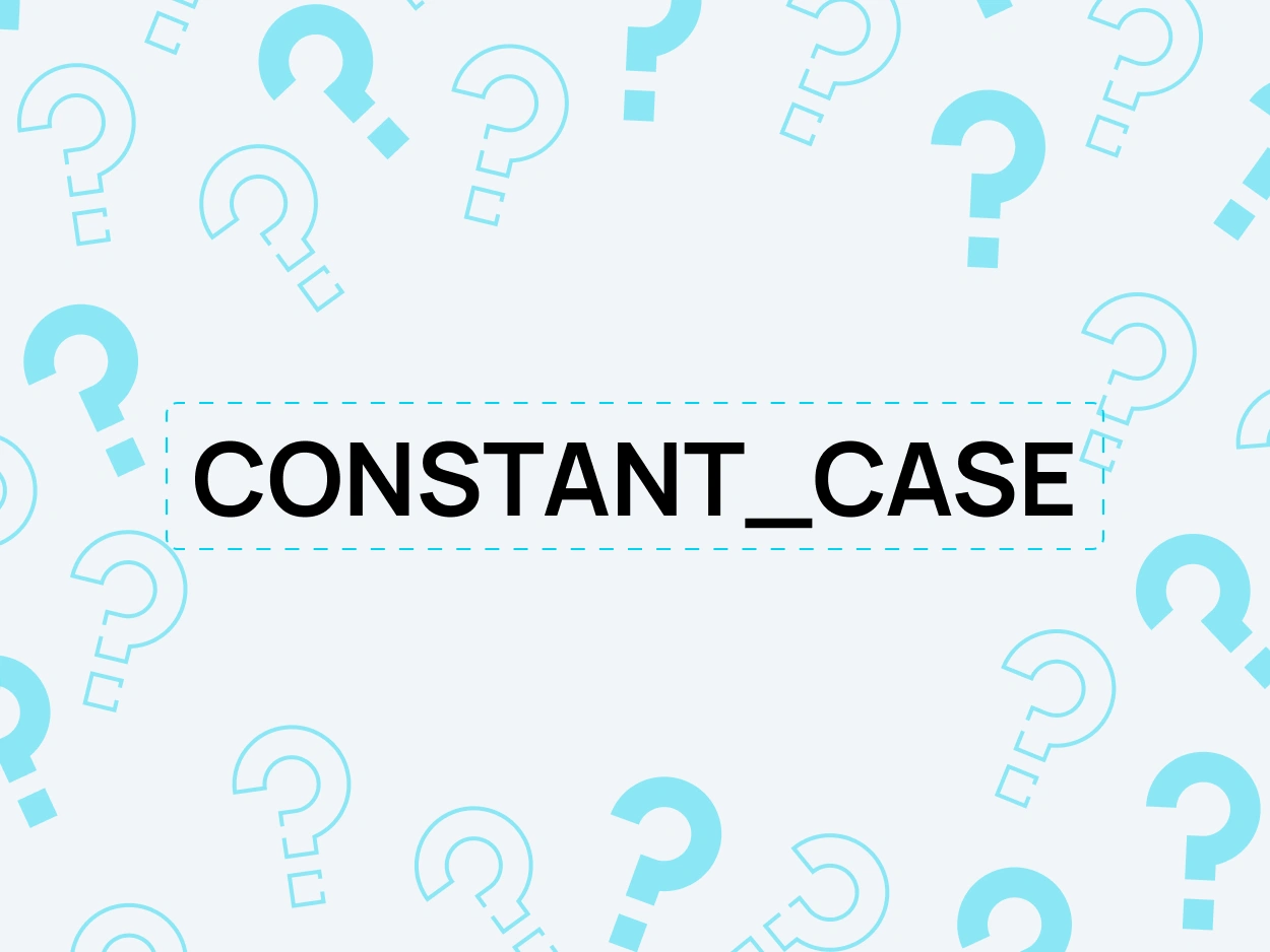 Constant case converter example showing text changed to CONSTANT_CASE formatting