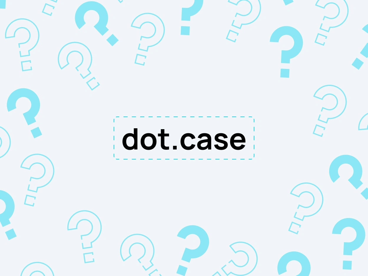 Dot case converter example showing text changed to dot.case formatting