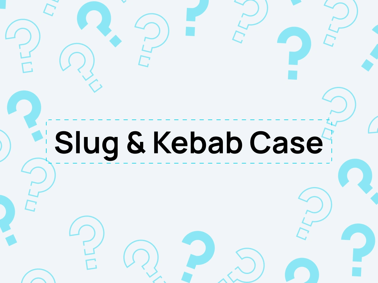 Slug case converter example showing slug-case and kebab-case text formatting