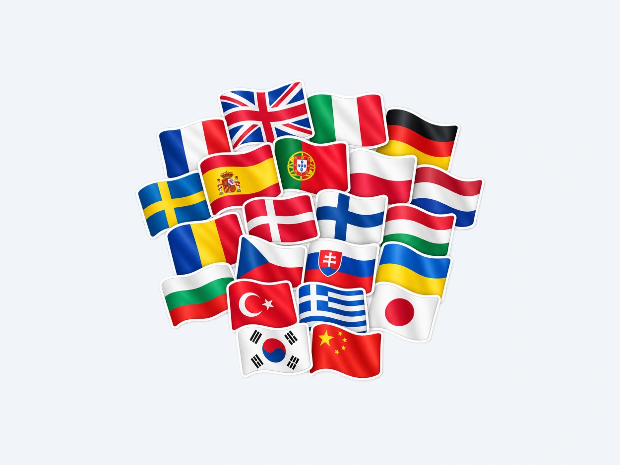 Lorem Ipsum alternative with realistic text in multiple languages